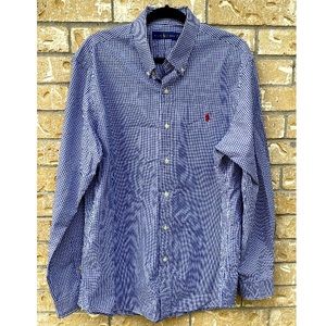 Polo Ralph Lauren Slim Fit Gingham Oxford Shirt